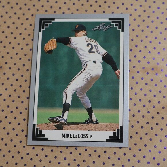 Mike LaCoss #309 Baseball Card - Picture 1 of 2